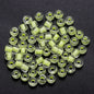 Glow In The Dark Seed Glass Beads 3mm Multicolor Stripes 1800pcs 27