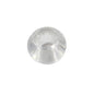 Glass Abacus Spacer Beads 15mm Transparent Large Hole 100pcs 14