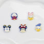 Disney Series Character Resin Beads Playful Faces 20pcs