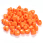 Bright Colored Heart Acrylic Beads 15mm Large Hole 10pcs 7
