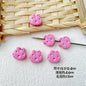 Baking Painted Cheese Animal Metal Beads Whimsical Pastel Colors 20pcs 30