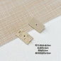 Painted Rainbow and Swing Plate Metal Beads 43mm 28mm Baking Finish 10pcs 16