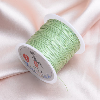 Nylon Thread Solid Color Glossy Finish 0.4mm 60m Spool 12