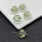 Czech Glass Beads Pumpkin 12mm Translucent Amber 100pcs 11