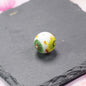 Vintage Phoenix Eye Lampwork Glass Beads 20mm Round 10pcs 21