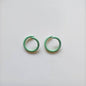 Metal Painted Jump Rings 10mm Baking Finish Colorful 500pcs 9