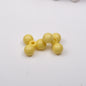 Acrylic Three-Spherical Spacer Beads 13mm Solid Color Baking Painted 500pcs 10