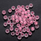 Glow In The Dark Seed Glass Beads 3mm Multicolor Stripes 1800pcs 55