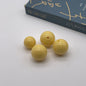 Opaque Bubblegum Beads 20mm Solid Color Glossy Mixed 113pcs 27