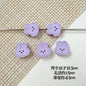 Rabbit and Bear Painted Metal Beads Glossy Finish Bulk 10pcs 10