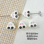 Car and Plane Metal Beads 8mm 16mm Baking Painted Alloy 20pcs 6