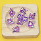 Transparent Plating Corgi Acrylic Beads 18mm Iridescent 20pcs 11