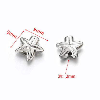 Creature Series Acrylic Beads CCB Plastic Metallic Gold Silver 100pcs 11