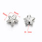 Creature Series Acrylic Beads CCB Plastic Metallic Gold Silver 100pcs 11