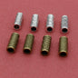 Tube Metal Beads 13mm Tibetan Imitation Braided Pattern Alloy 1pc 7