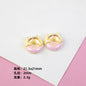 Plating Adorable Butter Bear Resin Beads Glossy Pastel Charms 20pcs 12