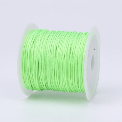 Nylon Thread 0.8mm Diameter 40m Colorful Jewelry Stringing Cord 22
