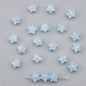 Crackle Star Acrylic Beads 11mm Translucent Glossy 100pcs 12