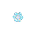Polymer Clay Hexagonal Star Rhinestone Beads 23mm Full Rhinestone 6pcs 5