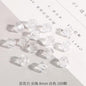 Transparent Rhombus Acrylic Beads 4-10mm Colored Mixed 11