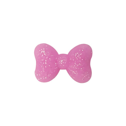 Silicone Focal Beads Cross Matte Speckled Glow in the Dark 20pcs 7