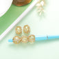 Bubblegum Oval Rhinestone Beads 16mm Chunky Acrylic 10pcs 9