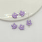 Baking Painted Dress Metal Beads 12mm Colorful Glossy Alloy 10pcs 14