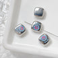 Cat Eye and One-Eyed Beast Metal Beads 10mm Baking Painted 10pcs 21