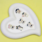 Plating Adorable Mikko Series Resin Beads Cute Character 20pcs 3