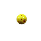 Vintage Phoenix Eye Lampwork Glass Beads 20mm Round 10pcs 6