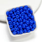 Acrylic Flat Spacer Beads 8mm Glossy Candy Color 100pcs 10