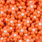 Glow In The Dark Five-Petal Flower Acrylic Beads 21mm Bicolor 10pcs 10