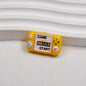 Printed Square Acrylic Beads 25mm Game Console Design 10pcs 15
