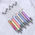 Beadable Pen UV Electroplating Rainbow Color Opal Shimmer 10pcs 4