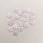 Cherry Blossom Acrylic Beads 10mm Translucent Colorful 30pcs 7