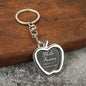 Photo Frame Couple Keychain Zinc Alloy Polished Silver Modern Square 4
