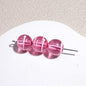 Clear Round Acrylic Beads 10mm Candy Swirl Pattern 100pcs 16