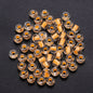 Glow In The Dark Seed Glass Beads 3mm Multicolor Stripes 1800pcs 35