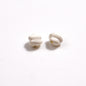 Baking Painted Mini Twisted Acrylic Beads 6mm Glossy Mixed Colors 100pcs 6