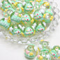 Hand-Painted Fruit Series Acrylic Beads 18mm Glossy 10pcs 17