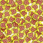 Butter Teddy Bear Clay Beads 9mm Yellow Animal Design 100pcs 6