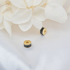 Brass Round Spacer Beads 6mm Colorful Enamel 10pcs 3