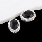 Double-Sided Heart Rhinestone Beads 22mm Alloy Encrusted 10pcs 20