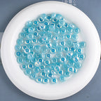 Resin Round Spacer Beads 10mm Plating Glossy 20pcs 11