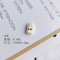 Hand Painted Irregular Shaped Acrylic Beads Imitation Pearl 10pcs 19