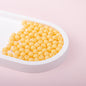 Solid Color Rubberized Round Acrylic Beads 8mm 23