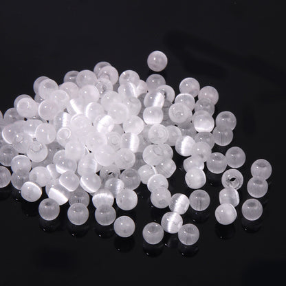 Seed Glass Beads 4mm Shimmer Imitation Opal Mixed Colors 400pcs 7