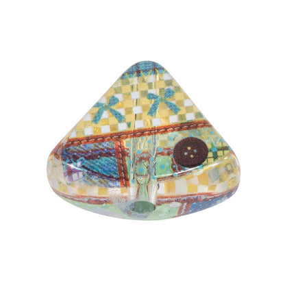 Cake Slice Acrylic Beads 21mm Colorful Mixed 10pcs 12