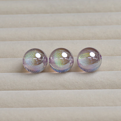 Iridescent Dream Catcher Resin Beads 16mm Round 10pcs 11