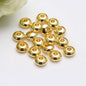 Brass Smooth Spacer Beads 3-6mm 100pcs 4